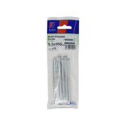 ForgePack Multi-Purpose Screw 10 per Pk ZP 5.0x100mm (L)