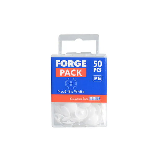 ForgePack Screw Cover Cap PZ 50 per Pk No.6-8's Lt Brown