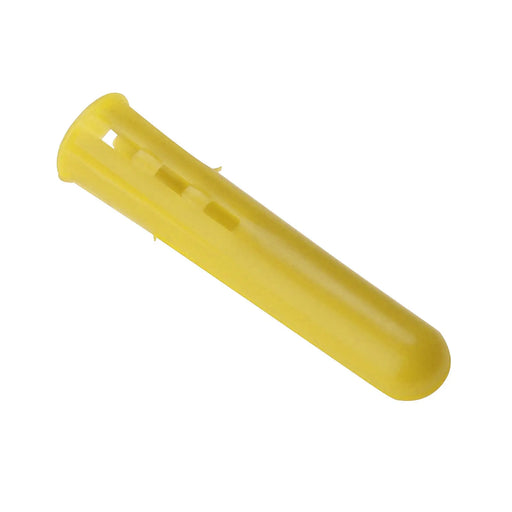 Expansion Wall Plug Yellow 4-6 Bx 100
