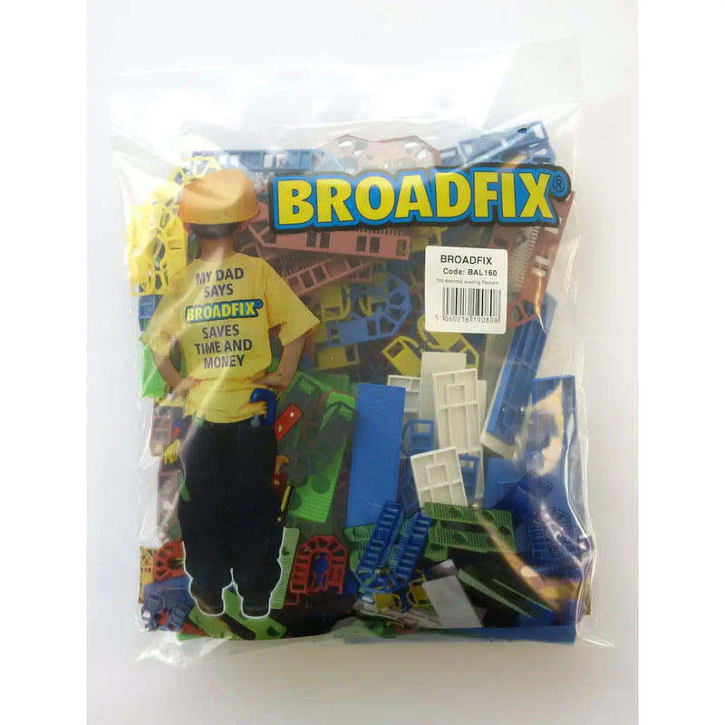 Broadfix Levelling Pack 160 Per Bag Assorted