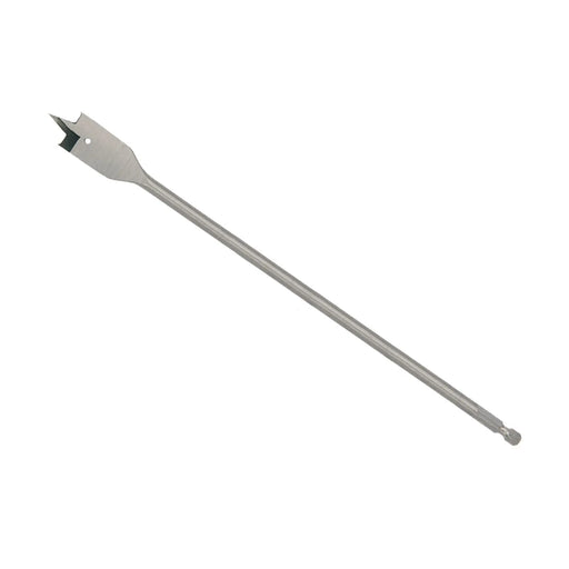 Flat Wood Bit Long Quicklock Each 13.0x400mm