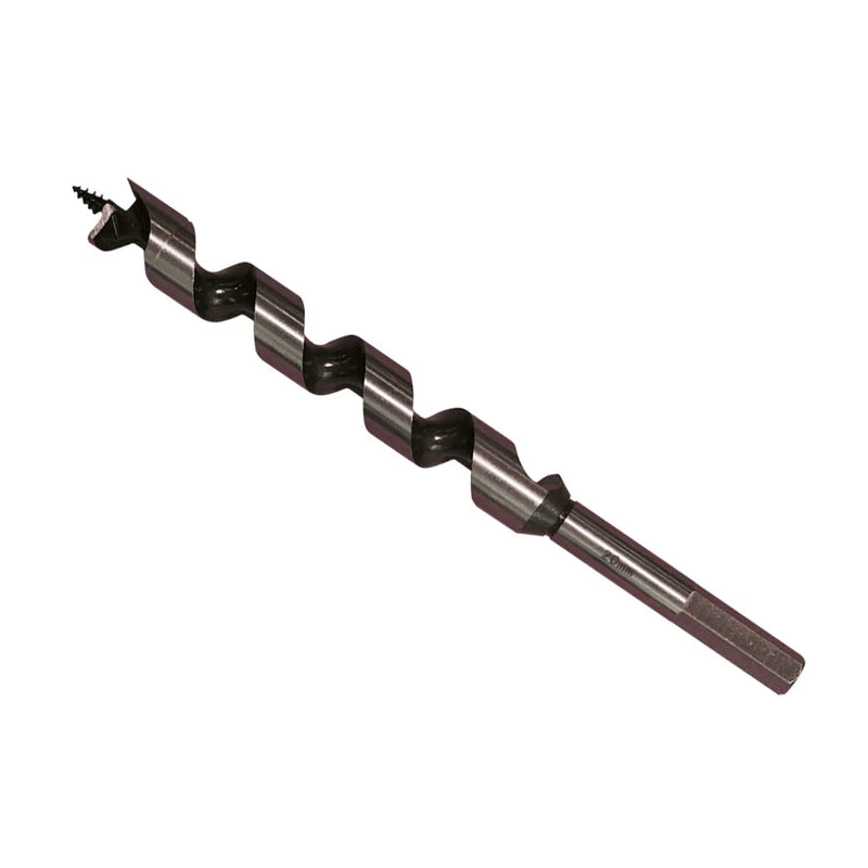Auger Wood Bit No-Axis Hex. Each 18.0x155/230mm
