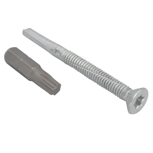 TechFast Roof Screw Winged Csk Per 50 TimberSteel H/D 5.5x109