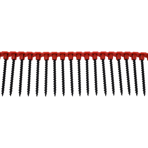 Drywall Screw Black 3.5x45mm Bx 1000 Coarse Collated Strip