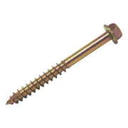 Spectre Coach Screw M6.0x25 Bx 100 Yellow Zinc