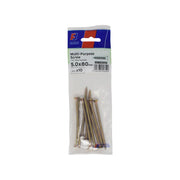 ForgePack Multi-Purpose Screw 10 per Pk ZYP 5.0x80mm (L)