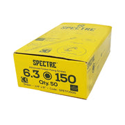 Spectre T/Fix Screw 6.3x75mm Bx 50 T17 Tip 1000hr Green