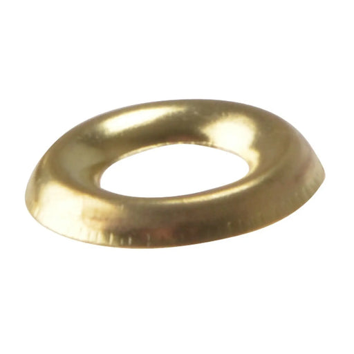 Screw Cup Washer No.8's Brass 200 Per Bag (D26)