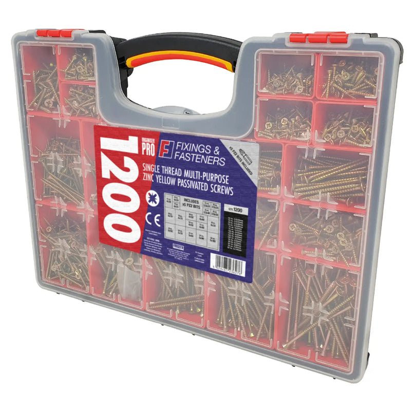 Organiser Pro M.P. Screws ZYP 1200 screws - 19 inserts