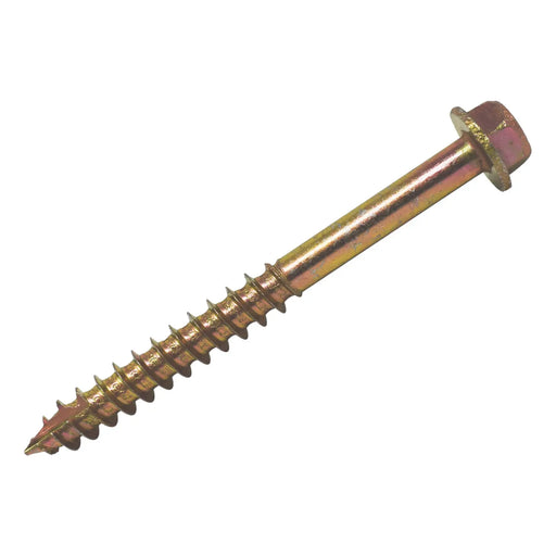 Spectre Coach Screw M8.0x50 Bx 50 Yellow Zinc