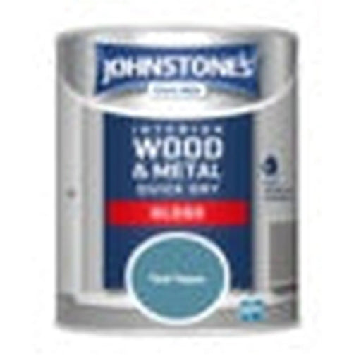 Johnstone's Quick Dry Gloss 750ml Teal Topaz