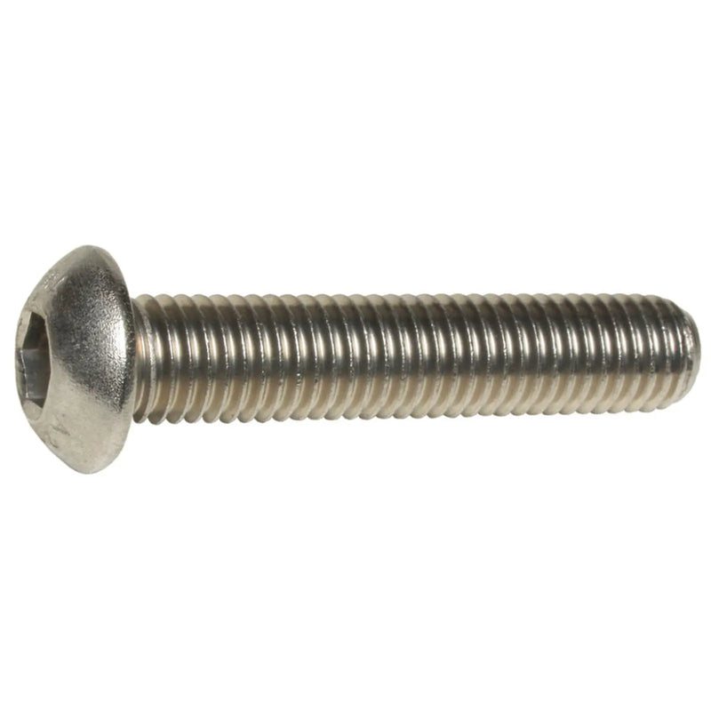 MetalMate SKT Screw SS M10x50 A2 Dome Hd ISO7380 Bx 50