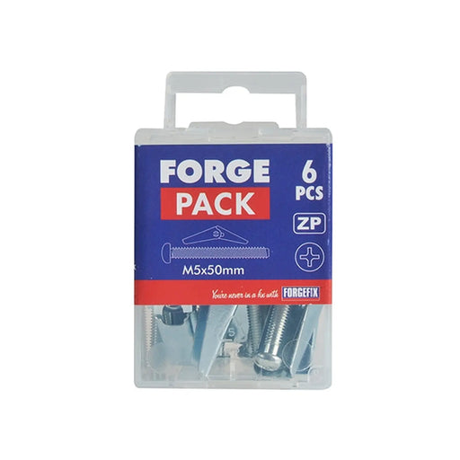 ForgePack Spring Toggle 8 per Pk Zinc M3x50mm