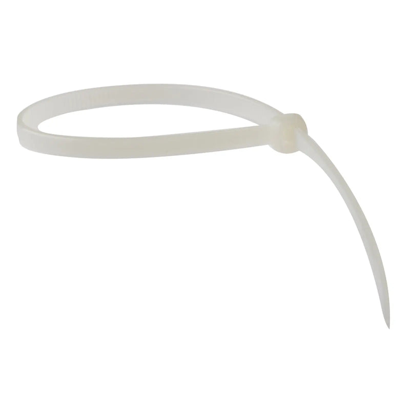 Cable Tie Natural 8.0mmx450mm Bag 100
