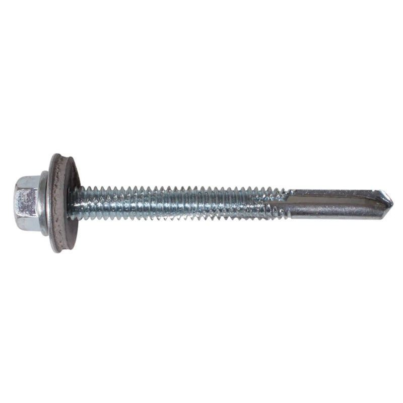 Self Drill Screw Heavy 5.5x80 16mm Washer DIN7504K Bx 100