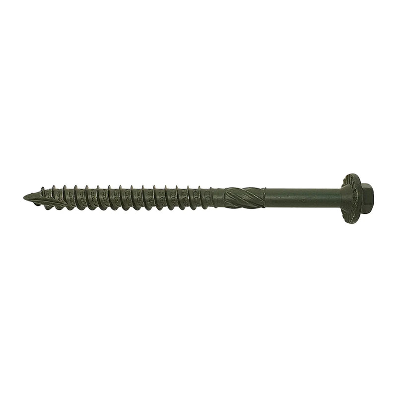 Spectre T/Fix Screw 6.3x125mm Bx 50 T17 Tip 1000hr Green