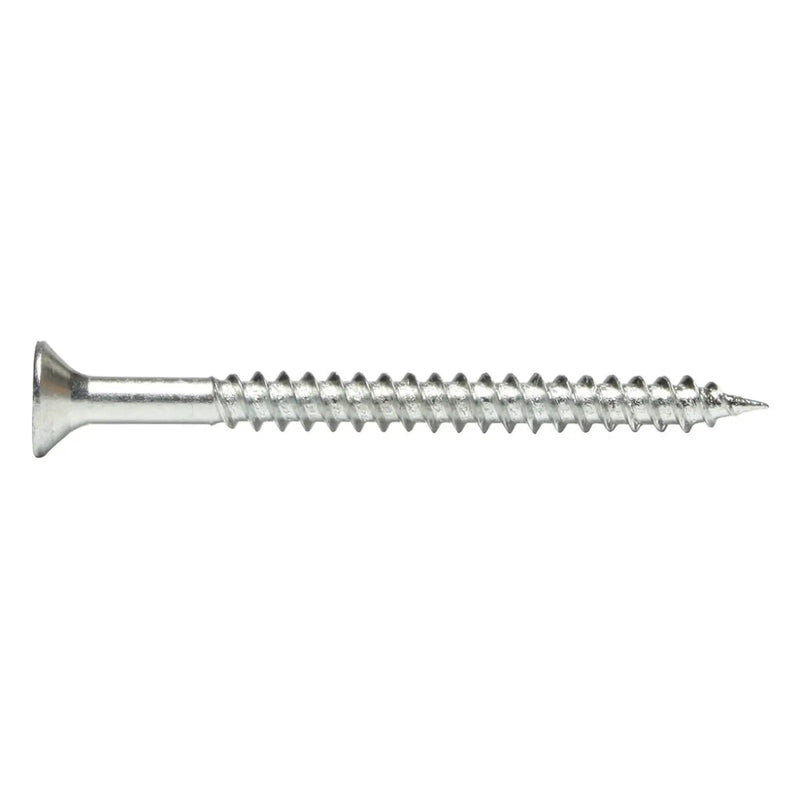 TimberMate Screw BZP 6x2 PZ Csk Hd Twinthread Bx 200
