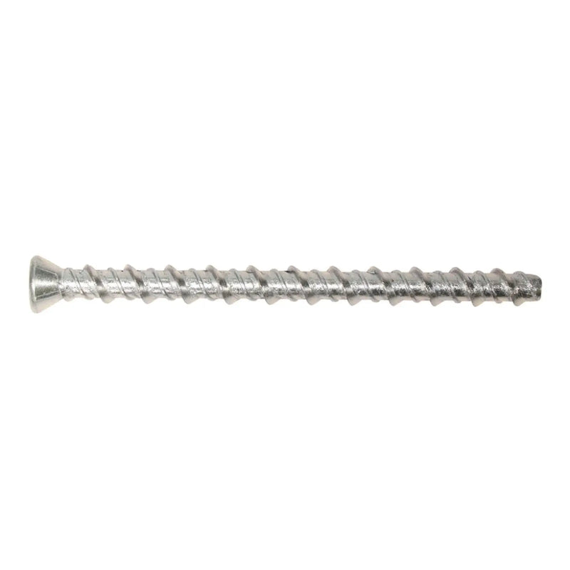Serbolt Concrete Bolt M6x100 BZP Csk TX Hd Bx 100