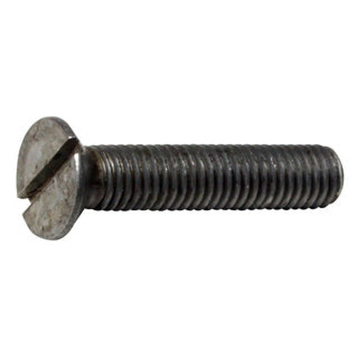 MetalMate Screw BZP M5x75 Slot Csk Hd DIN963 Bx 100