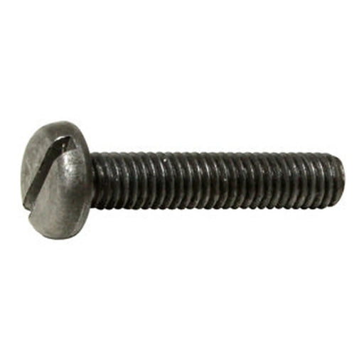 MetalMate Screw BZP M5x25 Slot Pan Hd DIN85 Bx 500