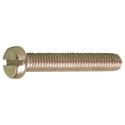 MetalMate Screw Brass M3x8 Slot Cheese Hd DIN84 Bx 200