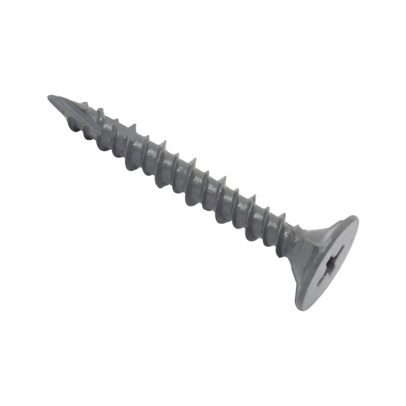 Cement Board Screw 4.2x42mm Bx 200 Grey Hi-Lo Thread