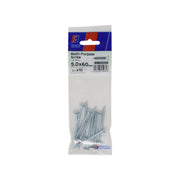 ForgePack Multi-Purpose Screw 10 per Pk ZP 5.0x60mm (L)