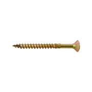 Spectre Woodscrew 3.5x20mm Bx 200 Yellow Zinc