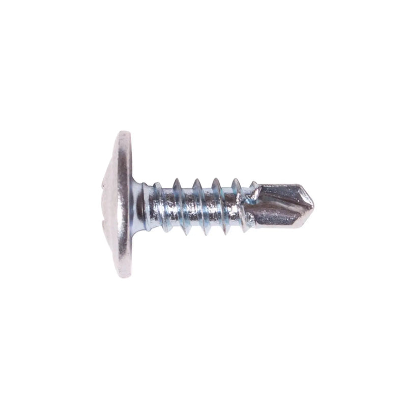 Fx Drywall Screw BZP 4.2x13mm Wafer Hd Fine Dr/Pt Bx 1000