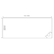 Pure Baths ALPHA 1700MM X 700MM ANTI-SLIP             SHOWER TRAY