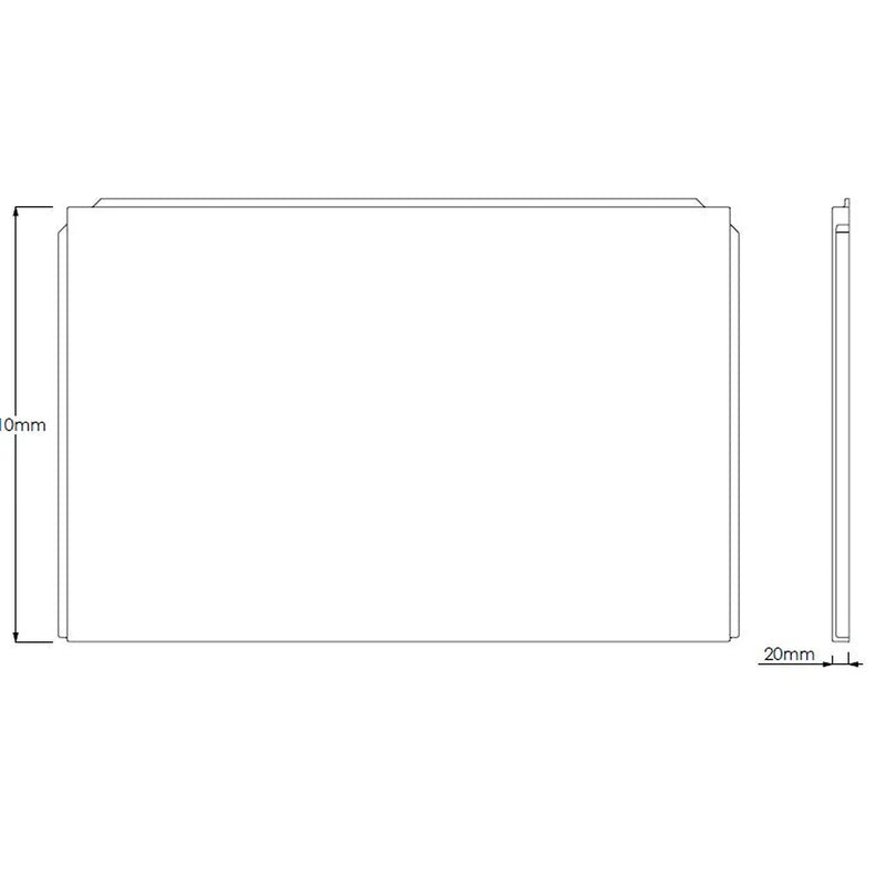 Pure Baths 800mm End Bath Panel
