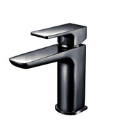 Pure Baths CHI BLACK ELECTROPLATED MONO BASIN MIXER   INCL PUW