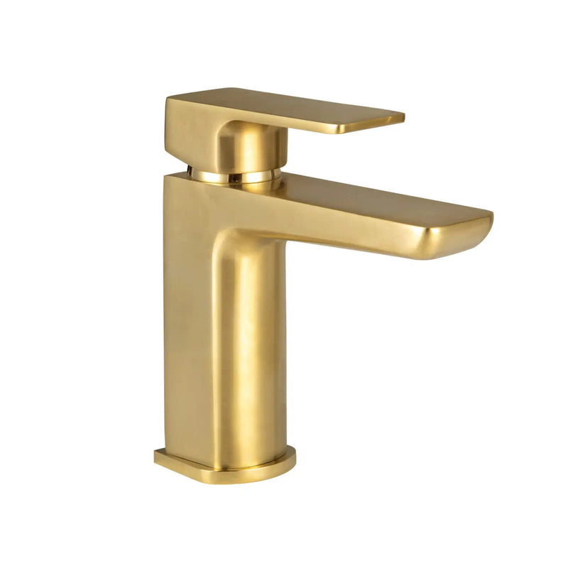 Pure Baths CHI BRUSHED BRASS PVD MONO BASIN MIXER     INCL PUW