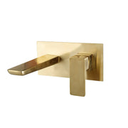 Pure Baths CHI BRUSHED BRASS PVD WALL MOUNTED         BASIN FILLER