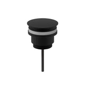 Pure Baths Classic Basin Waste - Matt Black