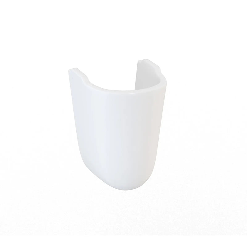 Pure Baths Glade 350mm x 225mm Semi Pedestal - White