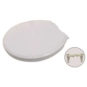 Pure Baths Glade Oval Smooth Soft Close Seat - White