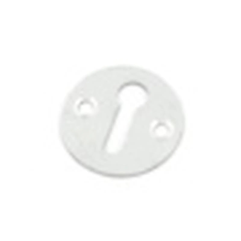 Securit Aluminium Escutcheon Open Satin (2) 30mm - Pack of 5