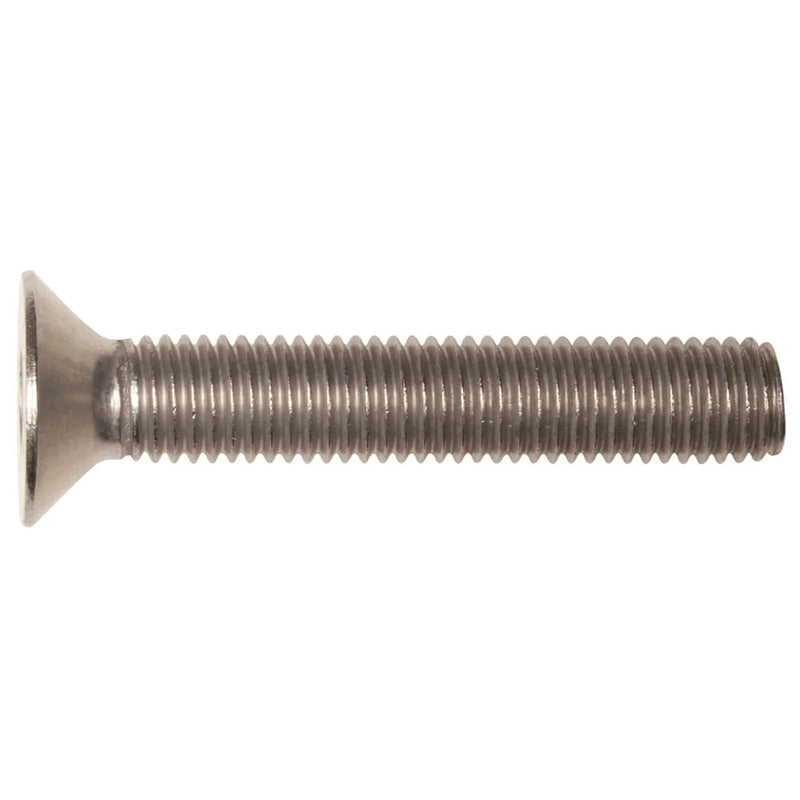 MetalMate SKT Screw SS M8x50 A2 Csk Hd DIN7991 Bx 100