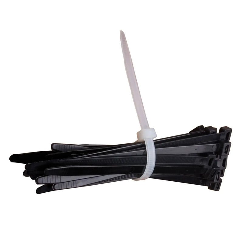 MasonMate Cable Tie 4.8x290 Black Pack 100