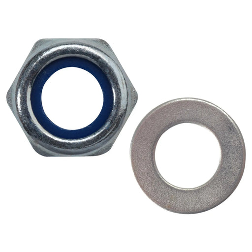 ForgePack Nyloc Nut & Washer 4 per Pk M12 ZP (S)