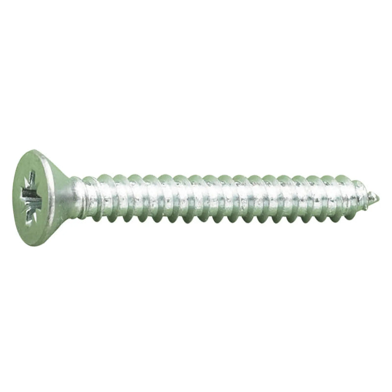 MetalMate S/Tap AB BZP 5.5x25 PZ Csk Hd Bx 500