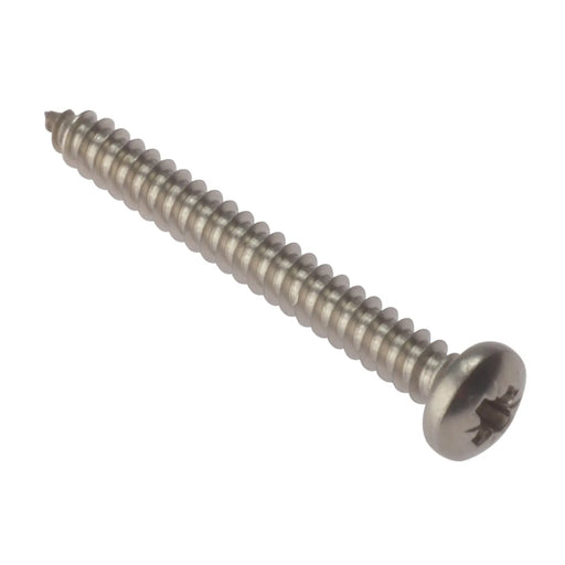 S/Tap Pan Hd SS 3/4"x8 A2 4.2x19 PZ Bx 100