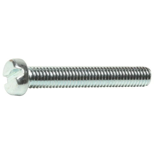 MetalMate Screw BZP M5x50 Slot Cheese Hd DIN84 Bx 100