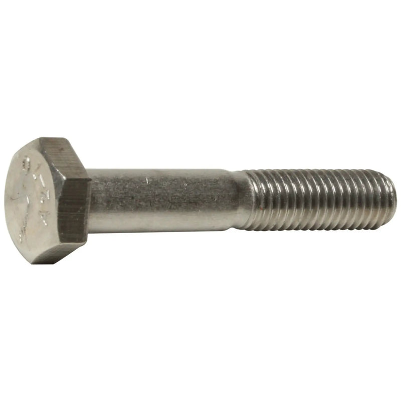 MetalMate Hex Bolt SS M8x50 A2 DIN931 Bx 100