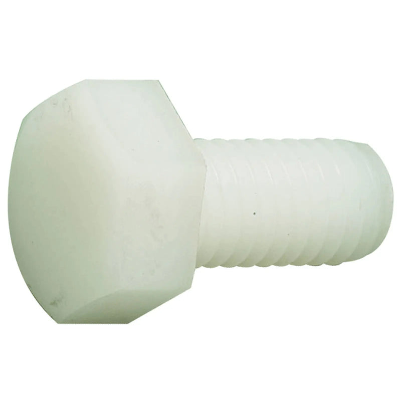 MetalMate Hex Set Nylon M6x25 DIN933 Bx 200
