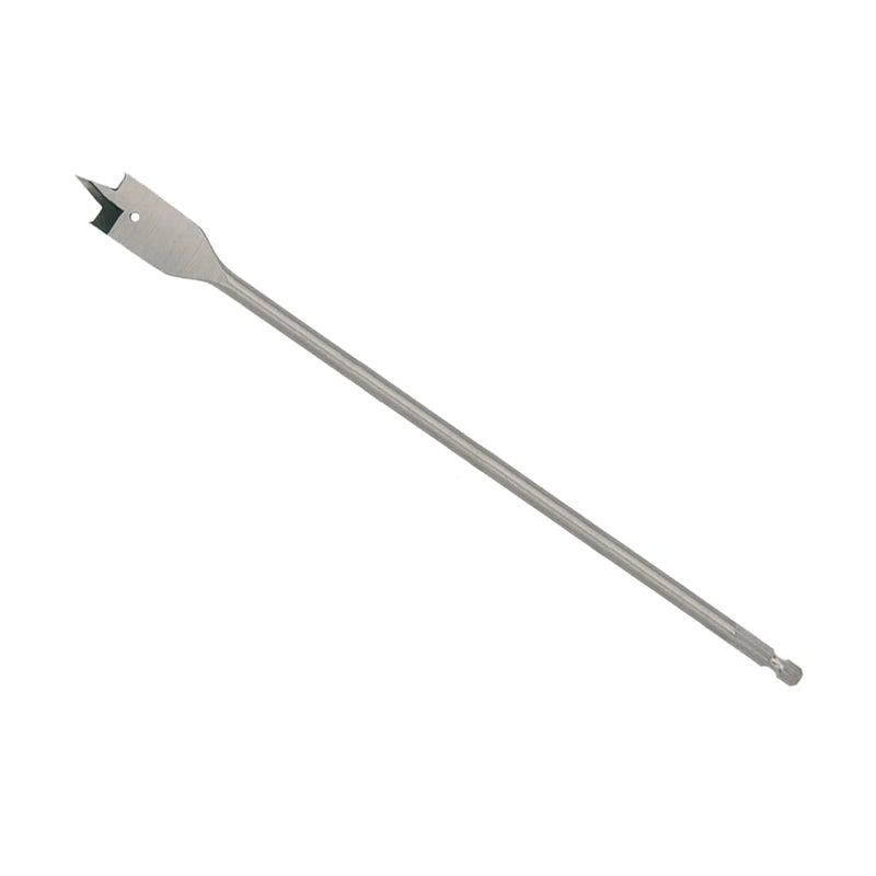 Flat Wood Bit Long Quicklock Each 38.0x400mm