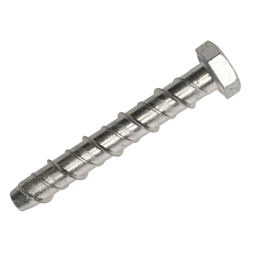 Serbolt Hex Concrete M16x100 Bx 10 Zinc Plated