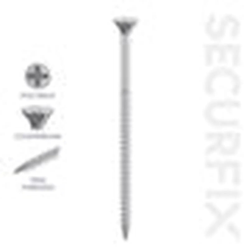 Securfix Twin Thread Screws 8 x 1 ½"-4.0 x 40mm | Pack of 200