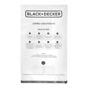 Stax Black & Decker Vacuum Storage Bags Jumbo 3 Pack